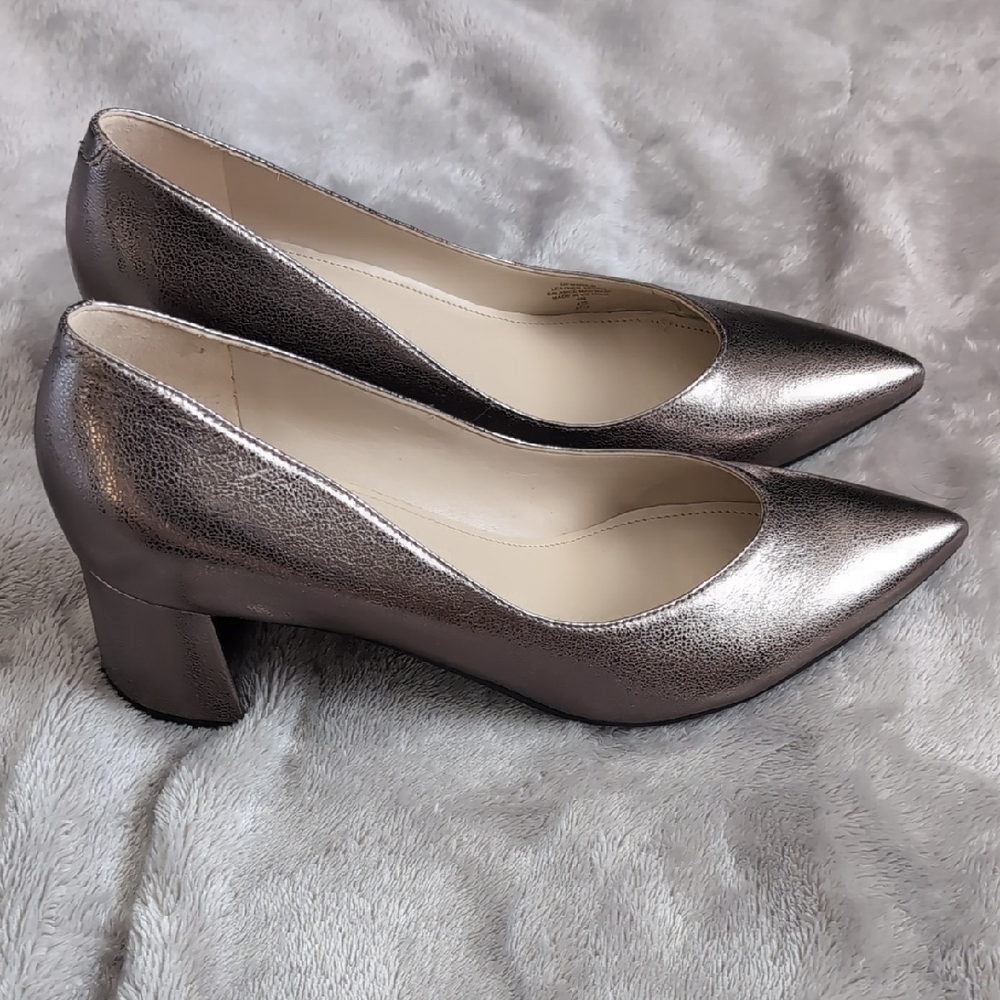 Marc Fisher Metallic Heels